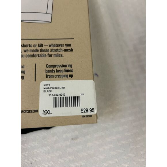 Co-op cycle mesh padded liner underwear xxl new - Picture 4 of 5
